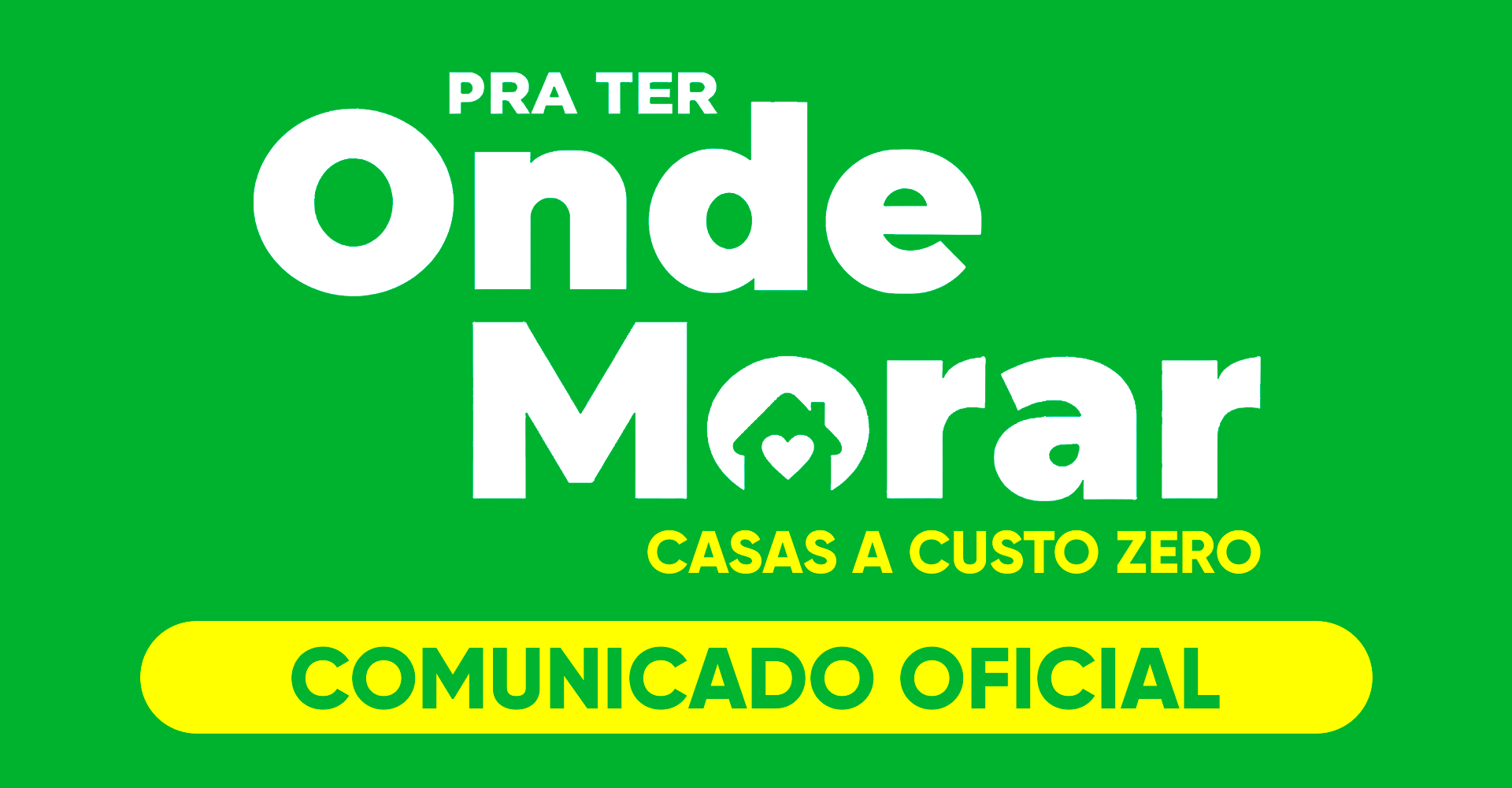 pra ter onde morar - casas a custo zero oook